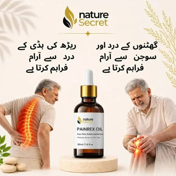 Painrex Oil | Fast Acting Relief for Muscle, Back & Joint Pain