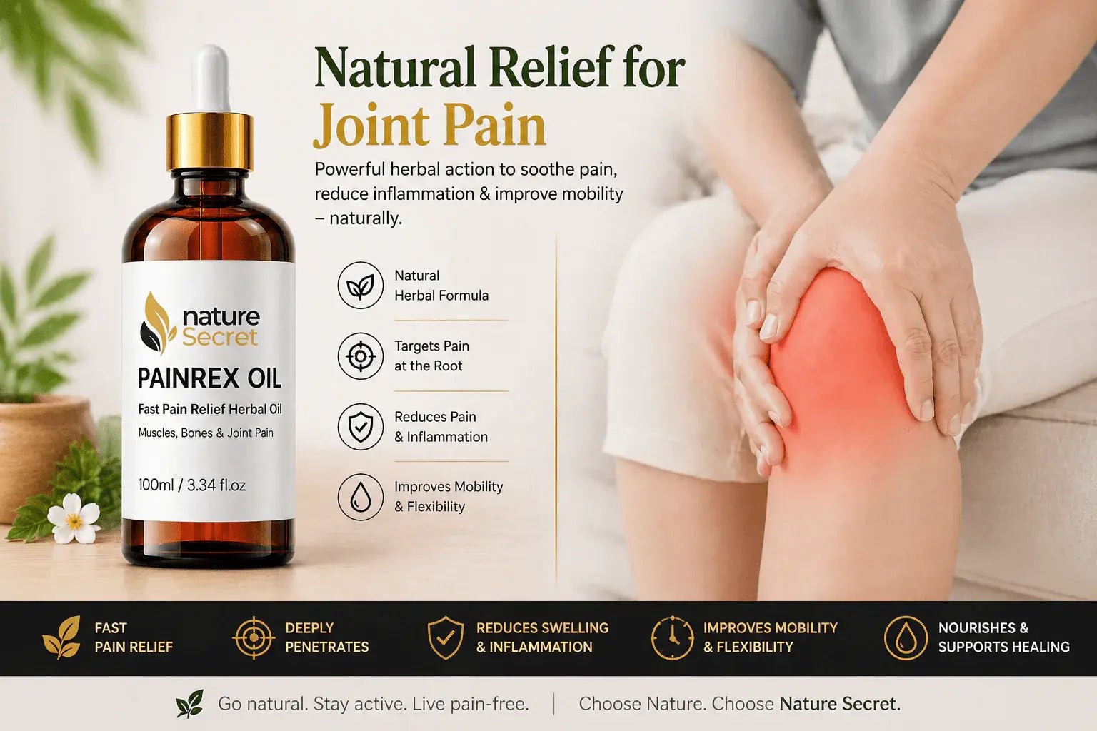 Back Pain, Knee Pain, Joint Stiffness: Which One Does Painrex Oil Actually Help With? - Nature Secret